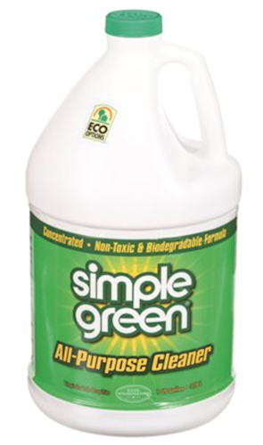 ALL PURPOSE CLEANER, CONCENTRATED, SIMPLE GREEN, 1 GALLON, 6/CT